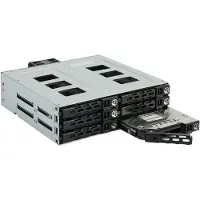 Fantec MR-SA1262-12G, SAS 12G + SATA 6G Backplane pour 6x2,5" HDD/SSD