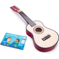 Woet Jouet Guitare naturelle, 3 ans et +,