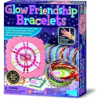 4M Kit de bricolage créatif - Bracelets d'amitié, phosphorescents
