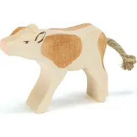 Ostheimer Figurine veau brun buvant