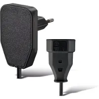 Nvb 104569 Câble d'extension électrique noir 0,80 m