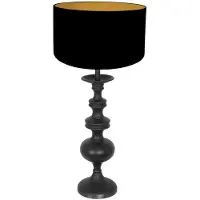 Steinhauer Lampe de table noire Lyons