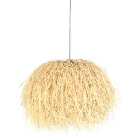 Anne Lighting - suspension - Grass - naturel - herbe - Ø 53 cm - E27 - 3819BE