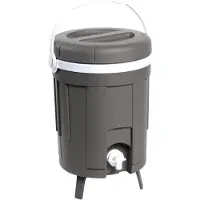 Eda Fontaine Isotherme Iceberg - Coque Isolante Thermoformée - Gris Galet - 8 L