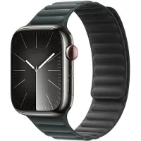 Apple Bracelet à maillons magnétique FineWoven Watch | 38/40/41/42 mm - Taille M/L - Evergreen
