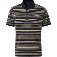 Casa Moda Regular Fit Polo beige, Rayé