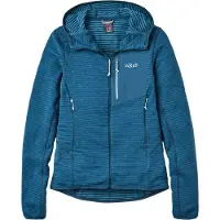 Rab - Polaire technique légère et respirante - Ascendor Light Hoody W Tempest Blue - Taille S - Bleu