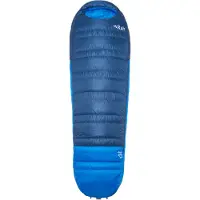 Rab - Sac de couchage de bivouac/trekking - Ascent -6C / 20F Tempest Blue/Maya Blue - Taille Gauche - Bleu