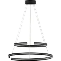 Lyora Suspension noire Torrente Rond