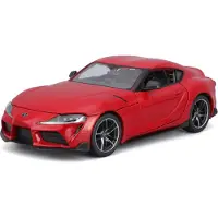 Maisto Véhicules Miniatures Die Cast 1/24 Toyota Supra - Rouge
