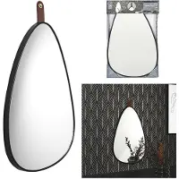 Home Deco Factory Miroir - - Chicago - Design Contemporain - Noir