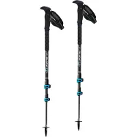 Guidetti - Bâtons de trekking en carbone - B Light Saphir Carbone Alu en Aluminium - Noir