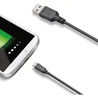 Celly USB - Micro USB câble USB USB 2.0 USB A Micro-USB B Noir