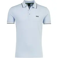 BOSS Paddy 10241663 Green Short Sleeve Polo Bleu 2XL Homme
