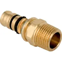Geberit GE Mepla, raccord avec filetage extérieur RG, d50 mm, R1 1/2, 1 pièce.