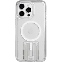 Tech21 EvoCrystal Kick Case MagSafe pour iP 15 Pro Max blanc (Apple iPhone 15 Pro Max), Coque pour téléphone portable, Blanc