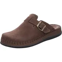 Rohde Chaussures pour hommes Alassio, pantoufles, couleur marron, style décontracté