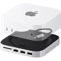 Satechi USB-C Mac Mini M4 Stand & Hub avec Emplacement SSD