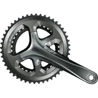 Shimano Kit de pignons 2 x 10 vitesses Tiagra FC-4700 - 172,5/50-34Z avec axe creux - Noir