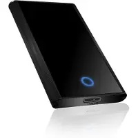 Icy Box IB-273StU3, Noir, USB 3.0, 480 Mbit/sec, 130 x 40 x 190 mm, aluminium, plastique