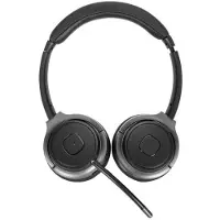 Targus AEH104GL écouteur/casque Avec fil &sans fil Arceau Appels/Musique USB Type-C Bluetooth Noir