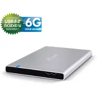 Fantec 1784 ALU7MMU3 argent Aluminium 2,5 SATA, USB 3.0, hauteur 7mm