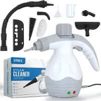 Nettoyeur vapeur portatif– - 1200W 4 bars - Nettoyeur Multifonction à Main - Détachant