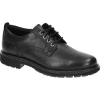 Clarks Chaussure à lacets 'Batcombe Tie Black Leather' noir