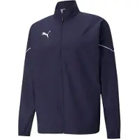 Puma teamRISE Sideline Präsentationsjacke Kinder peacoat/white 116