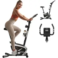 Zipro Beat RS Vélo d'appartement magnétique |écran LCD| masse d'inertie de 6kg | roue de fitness 8 niveaux de résistance | mesure du temps