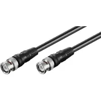 Goobay 50074 câble coaxial 5 m BNC Noir