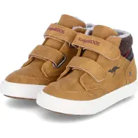 Kangaroos Baskets montantes enfant KAVU PRIMO garcons - Marron - 22