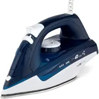 Clatronic 263856 Fer à vapeur DB 3704, blanc / bleu