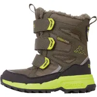 Kappa Vipos Tex K 260902K-3133, chaussures d'hiver, pour garçons, vert, taille : 31