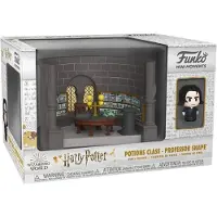 Funko POP! Harry Potter - Classe de Potions Professeur Rogue - Mini Moments - Figurine Vinyle