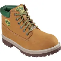 SKECHERS Bottes à lacets 'John Deere: Sergeants - Dozer' jaune