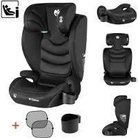 Tulano Joy 20 Autositz Schwarz (Rehausseur de siège pour enfant, Siège pour enfant)