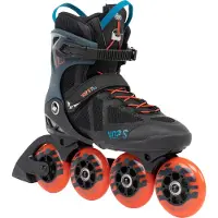 K2 VO2 S 90 patins en ligne hommes noir - bleu - orange Taille EU : 40.5