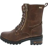 Mustang Veterschoenen Hoog Veterschoenen Hoog - Cognac - Maat 40