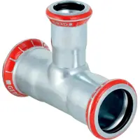 Geberit Mapress acier au carbone - reduction tee (21240) (Raccord à sertir)