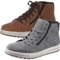 Rieker Bottines à lacets pierre