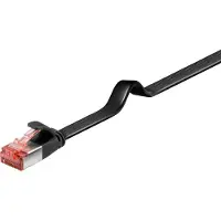 Goobay Câble réseau plat Cat 6 - U/FTP -