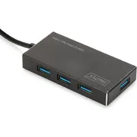 Digitus DA-70240-1 Hub USB 3.0 Super Speed, 4 ports, avec adaptateur secteur