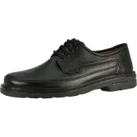 Sioux Chaussure à lacets 'Komfort Schnürschuh Herren 26260 Echtleder in schwarz' marron chiné