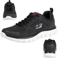 SKECHERS Baskets basses 'Track-Scloric' noir