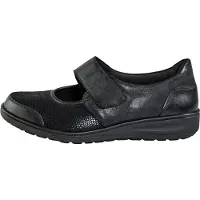 Solidus Mocassin 'Slipper Damen 29503 00467 Echtleder in schwarz' noir