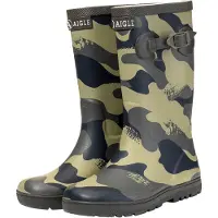 Aigle Woody Pop Pt 2 Rain Boots Vert EU 28 Enfants