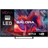 Salora FOD40TV - Smart TV - VIDAA - Téléviseur - Smart TV 40 pouces - Téléviseur - Full HD