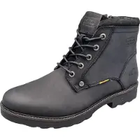 Camel active Bottines à lacets noir