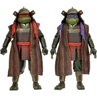 NECA Teenage Mutant Ninja Turtles Iii 2 Pack Donatello & Raphael Action Figure 18 Cm Vert